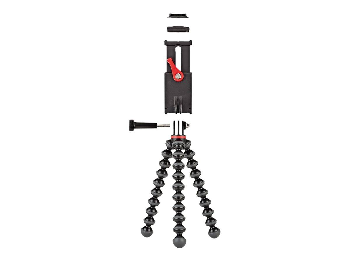 JOBY GripTight™ Action Stativ-Set Schwarz inkl. Smartphonehalter