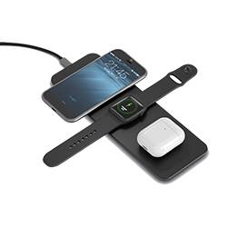 Terratec ChargeAIR All induktive Ladestation mit Schnellladefunktion Schwarz