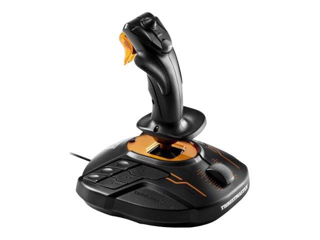 Thrustmaster T16000M FCS Flightstick Joystick USB PC Schwarz, Orange