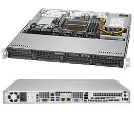 Supermicro SuperChassis 813MFTQC-350CB2 Benchtable PC-Gehäuse Schwarz