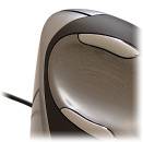 Evoluent Vertical Mouse 4 VM4S Ergonomische Maus USB Optisch Schwarz, Lila 6 Tasten 2800 dpi Ergonomisch