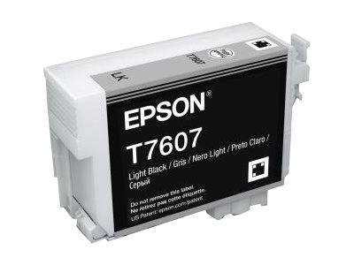 Epson Druckerpatrone T7607 Original Light Schwarz C13T76074010