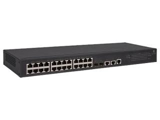 Hewlett Packard Enterprise Switch / HP 1950-24G-2SFP+-2XGT Switch JG960A#ABB, 1x