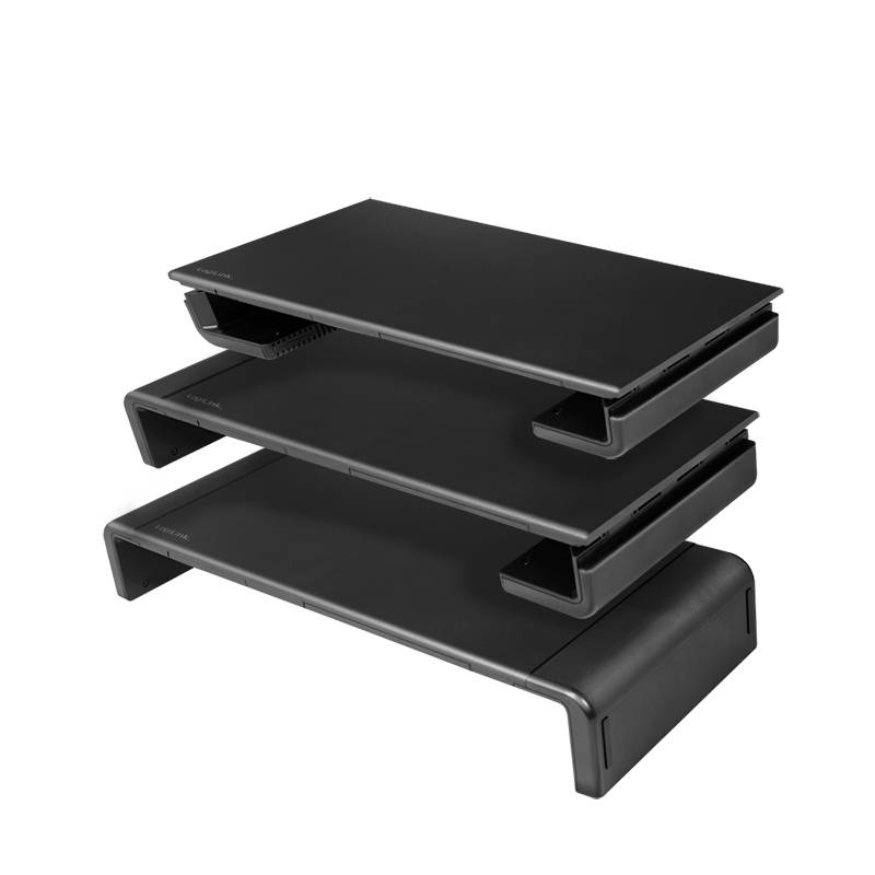 LogiLink BP0140 Monitor-Erhöhung Höhen-Bereich: 8 cm (max) Schwarz