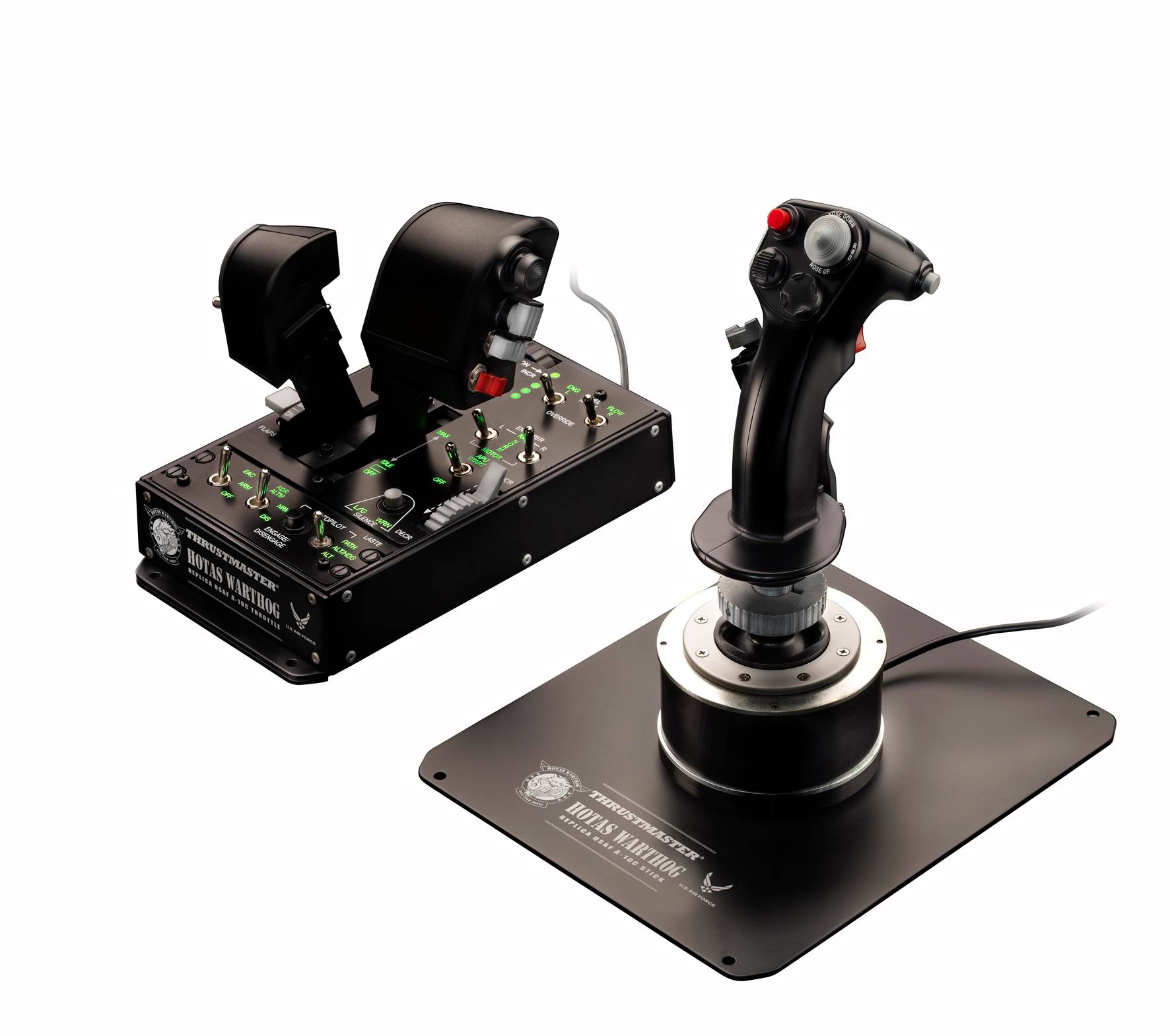 Thrustmaster HOTAS Warthog - Joystick und Gasregler