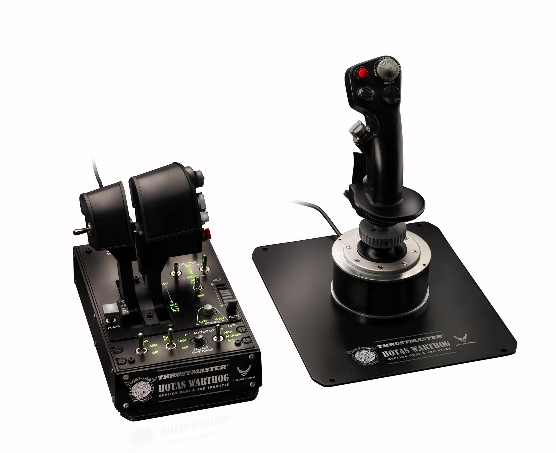 Thrustmaster HOTAS Warthog - Joystick und Gasregler