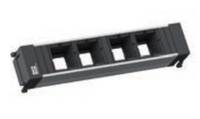 Bachmann 909.000 Steckdosenleiste Aluminium, Schwarz 1St.