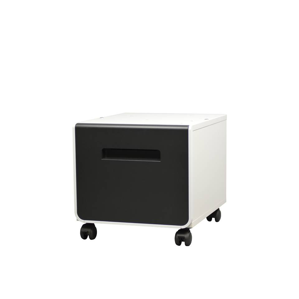 Brother ZUNTL8000LOWG1 ZUNTL8000LOWG1 Drucker-Unterschrank mit Rollen Schwarz, Weiß