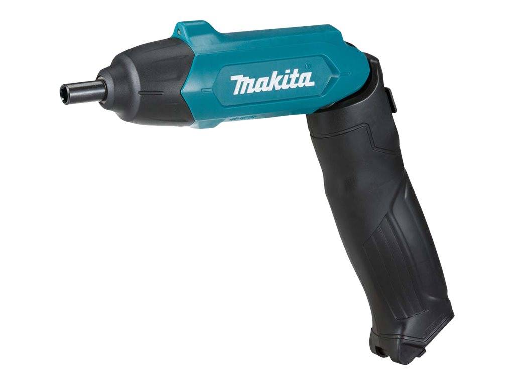 Makita DF001DW DF001DW Akku-Stabschrauber, Akku-Knickschrauber 3.6 V 1.5 Ah Li-Ion inkl. Akku, inkl. Ladegerät, mit Zubehör, inkl. Koffer