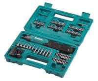 Makita DF001DW DF001DW Akku-Stabschrauber, Akku-Knickschrauber 3.6 V 1.5 Ah Li-Ion inkl. Akku, inkl. Ladegerät, mit Zubehör, inkl. Koffer