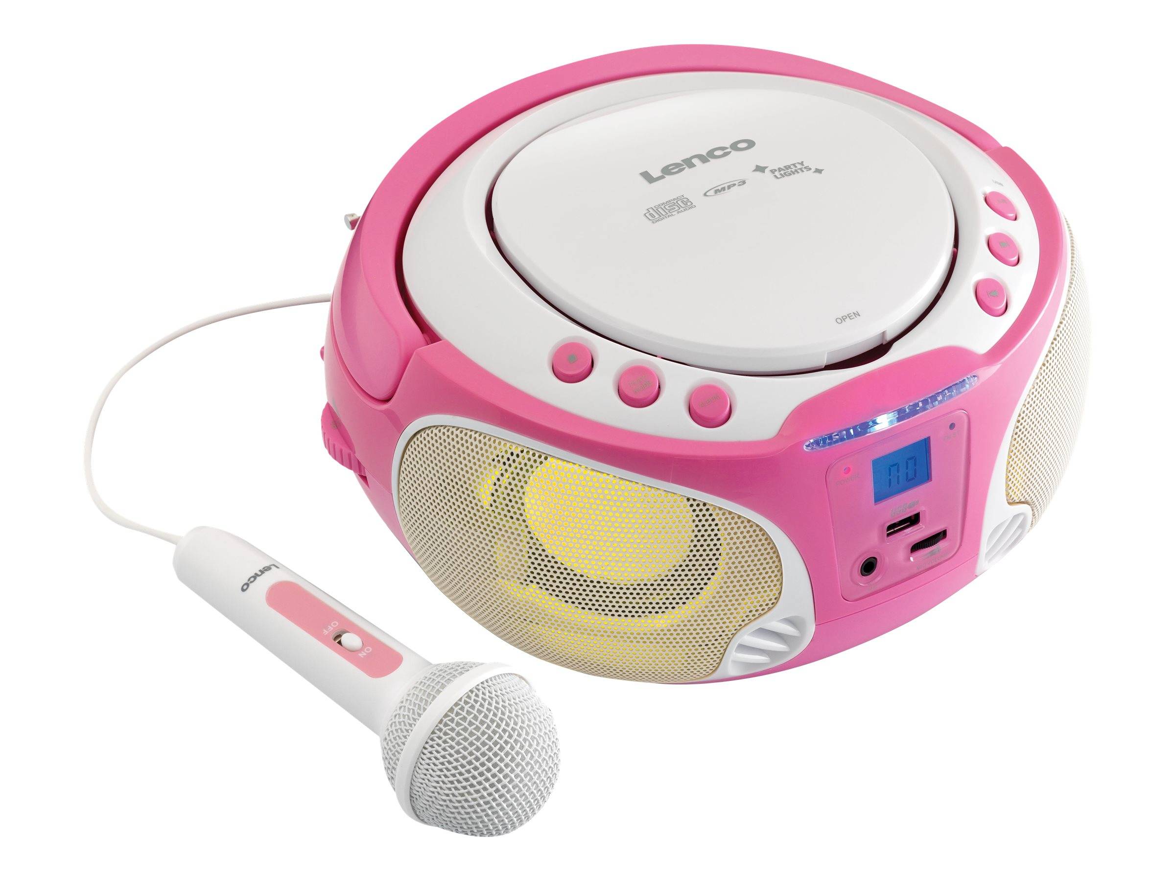 Lenco SCD-650 - Ghettoblaster - pink