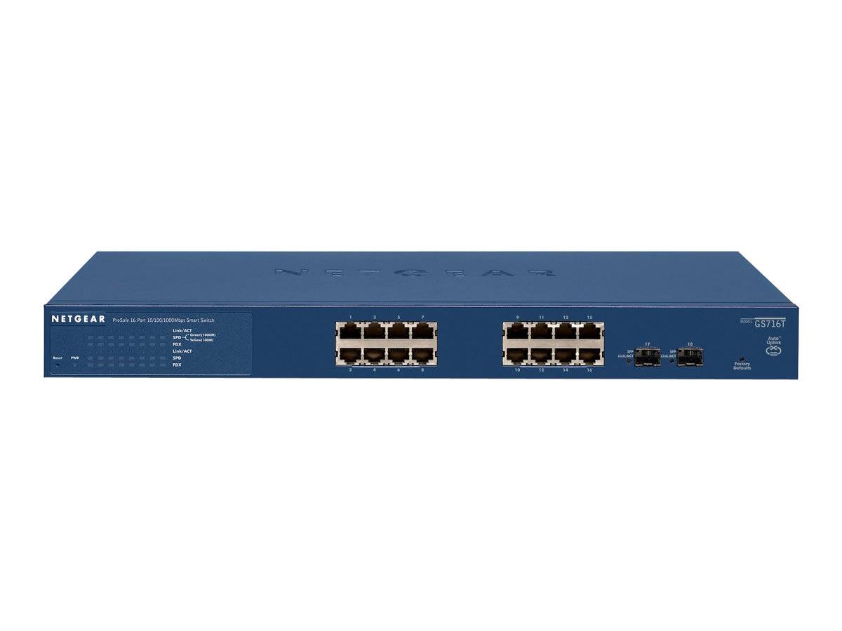 NETGEAR GS716T-300EUS Netzwerk Switch 16 Port