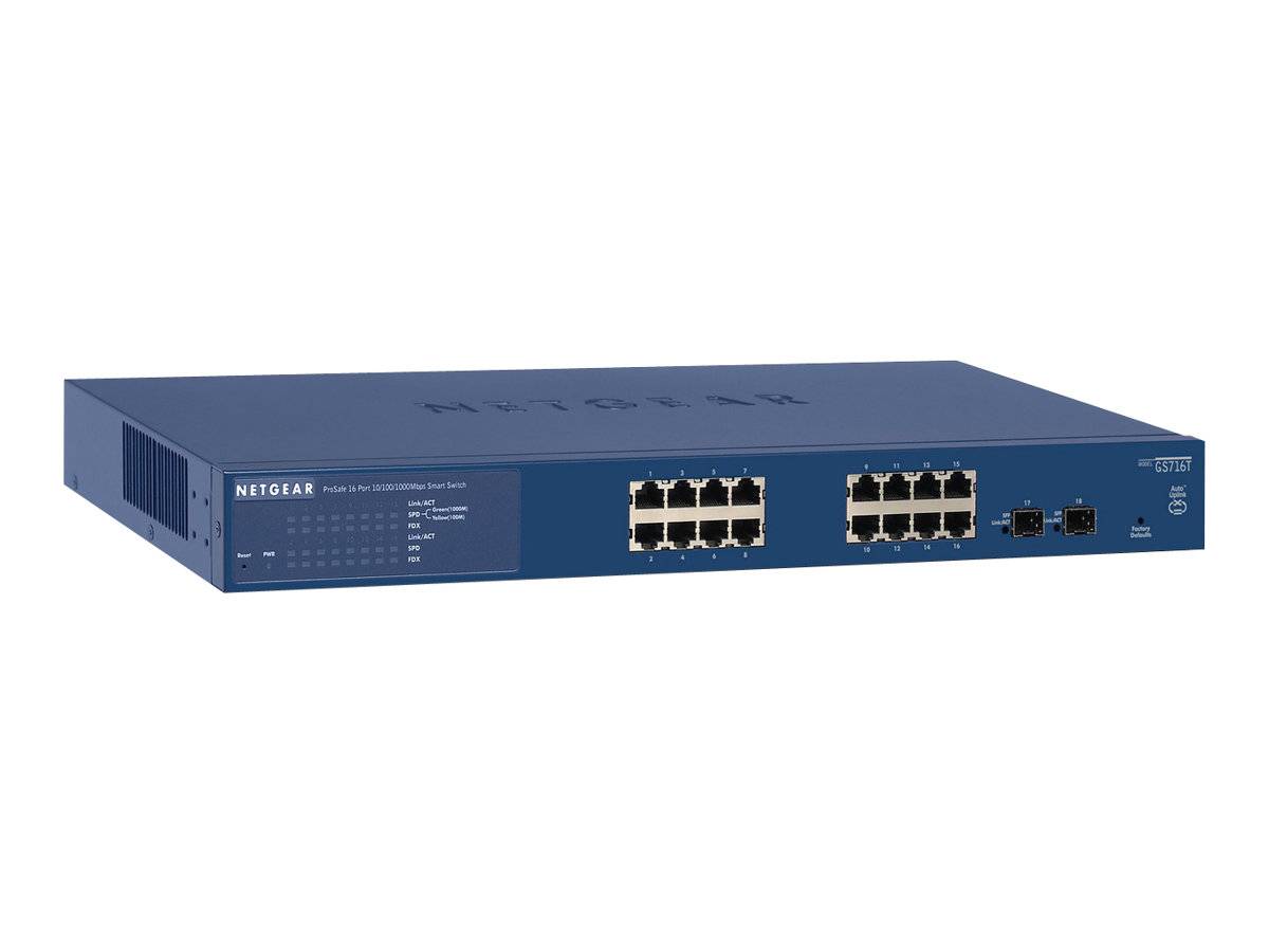 NETGEAR GS716T-300EUS Netzwerk Switch 16 Port