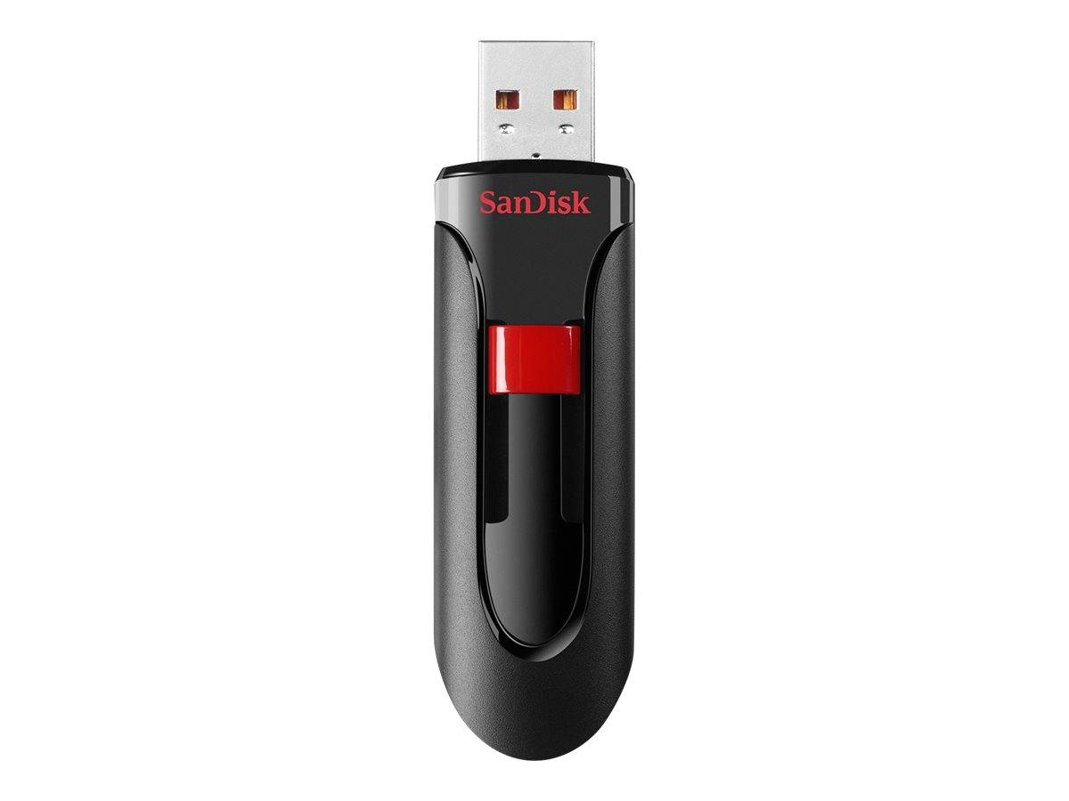 SanDisk Cruzer Glide USB-Stick 256 GB Schwarz SDCZ60-256G-B35 USB-A (USB 2.0)