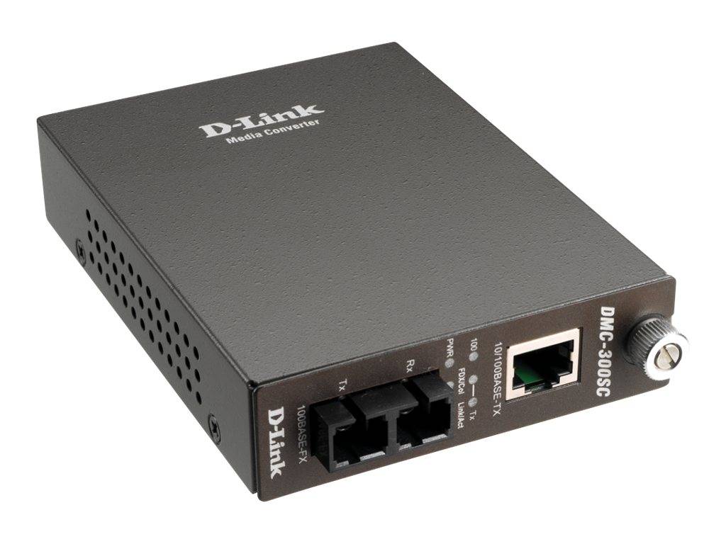 D-Link DMC-300SC LAN, SFP Netzwerk-Medienkonverter 100 MBit/s