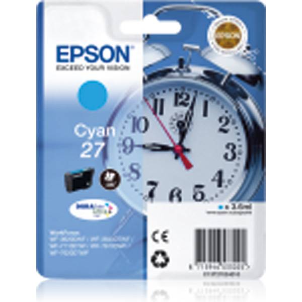 Epson Druckerpatrone T2702, 27 Original Cyan C13T27024012