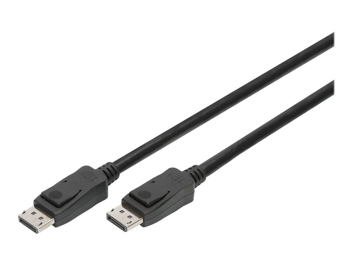 Digitus DisplayPort Anschlusskabel DisplayPort Stecker 1.00 m Schwarz AK-340106-010-S DisplayPort-Kabel