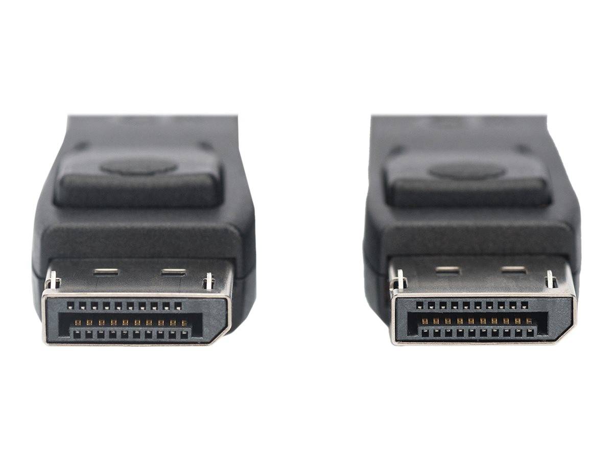 Digitus DisplayPort Anschlusskabel DisplayPort Stecker 1.00 m Schwarz AK-340106-010-S DisplayPort-Kabel
