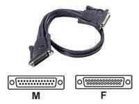 ATEN KVM Verlängerungskabel [1x D-SUB-Stecker 25pol. - 1x D-SUB-Buchse 25pol.] 5.00 m Schwarz