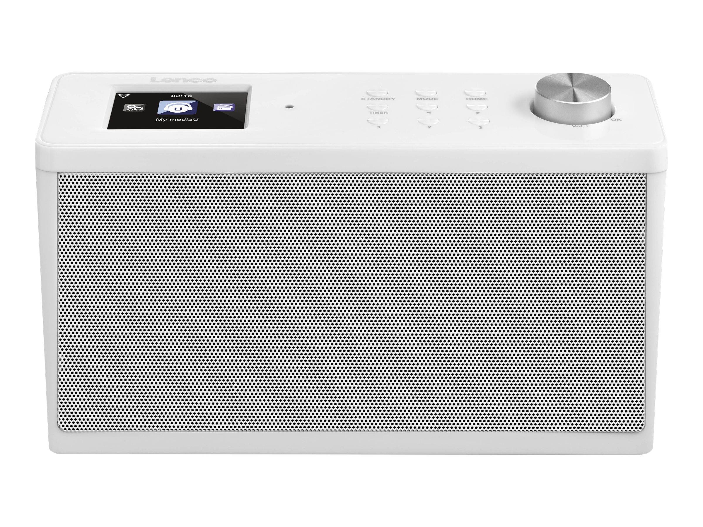 Lenco KCR-2014 - Netzwerk-Audio-Player - 4 Watt (Gesamt)