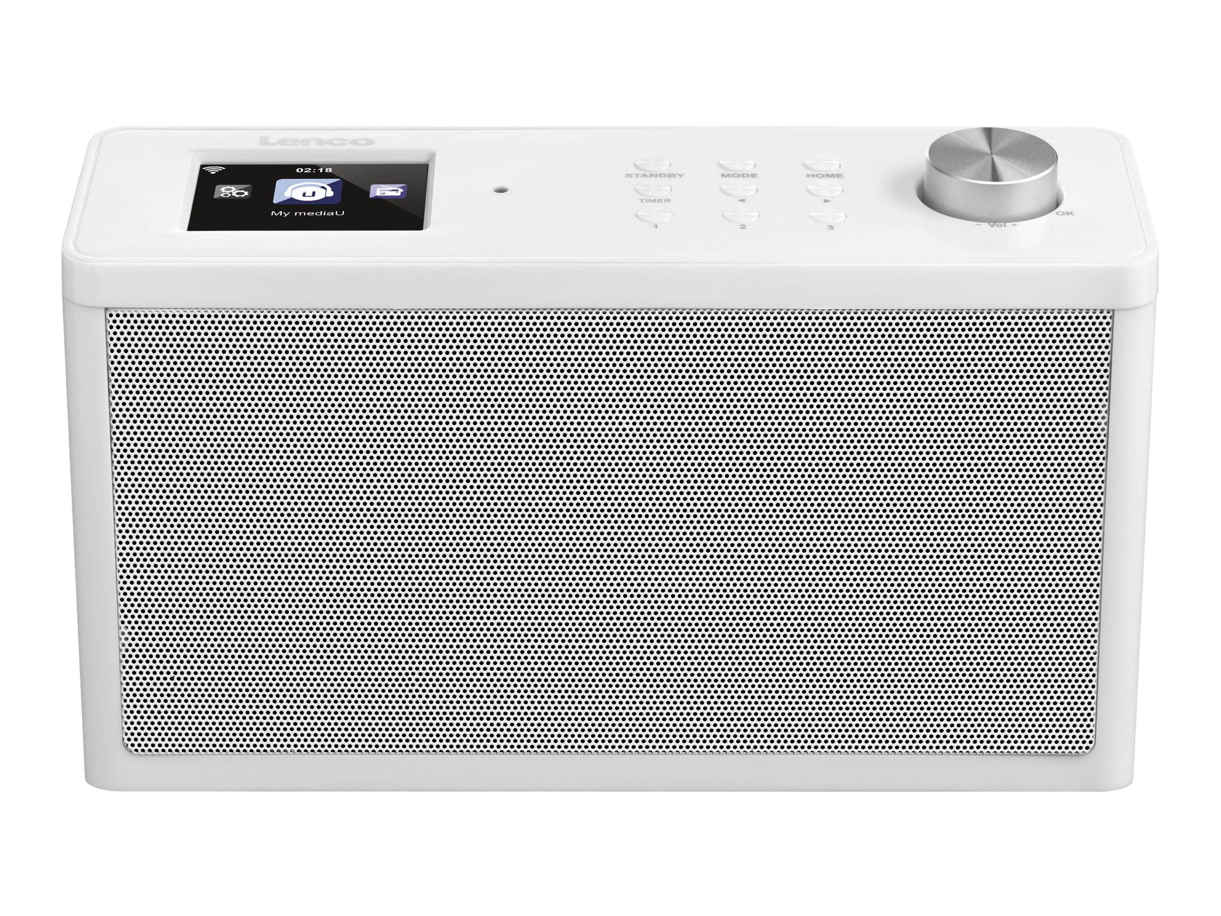 Lenco KCR-2014 - Netzwerk-Audio-Player - 4 Watt (Gesamt)