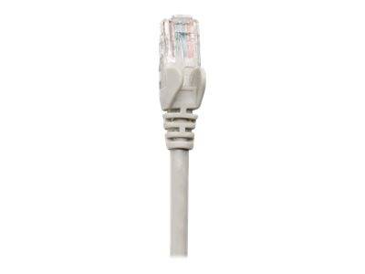 Intellinet 737067 RJ45 Netzwerkkabel, Patchkabel CAT 6a S/FTP 20.00 m Grau Folienschirm, Geflechtschirm, Halogenfrei 1 St.