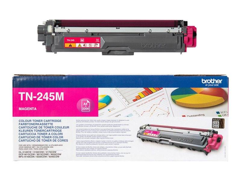 Brother Toner TN-245M Original Magenta 2200 Seiten TN245M