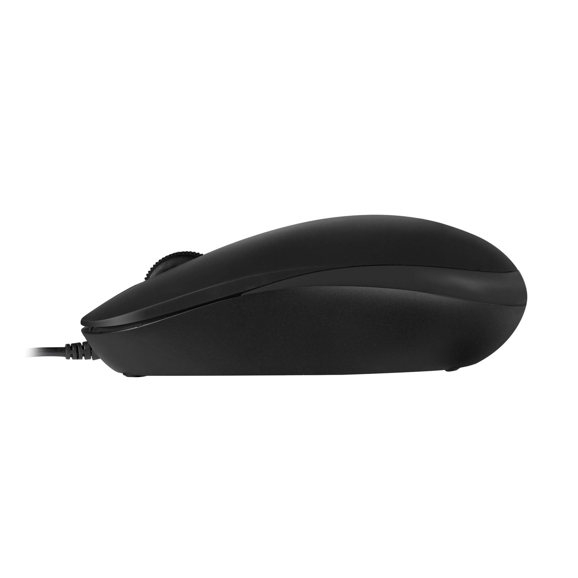 Perixx Perimice-201 Maus PS2 Optisch Schwarz 3 Tasten 1000 dpi