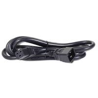 ROLINE Netzkabel Stecker C20 - Buchse C19, schwarz, 3 m