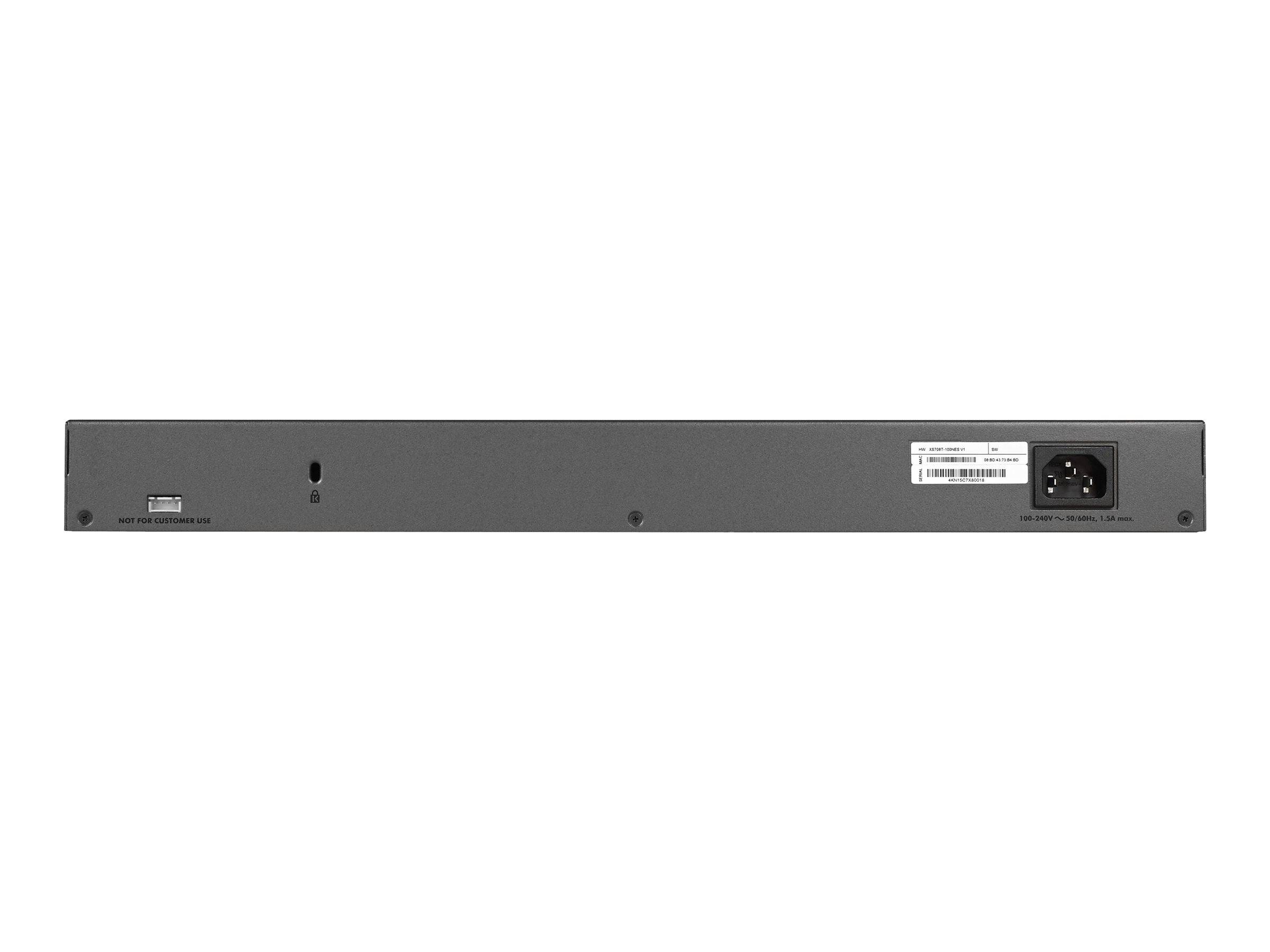 NETGEAR XS708T-100NES Netzwerk Switch 8 Port