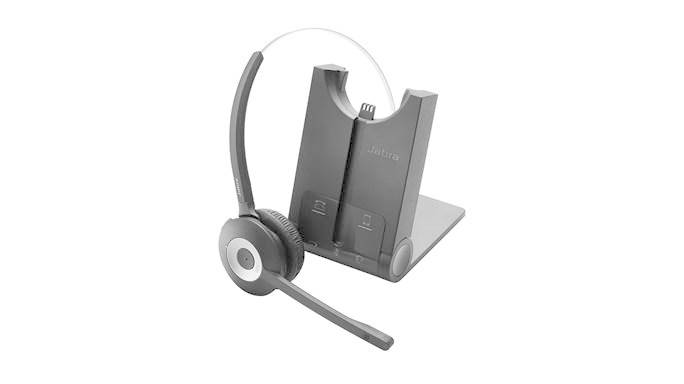 Jabra Pro 925 On Ear Headset Bluetooth® Mono Schwarz, Silber Telefon