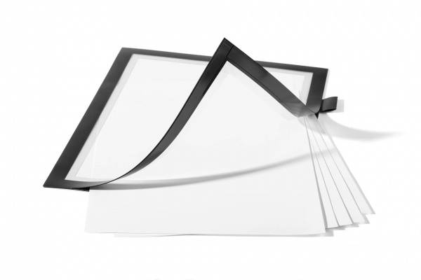 Durable 499301 DURAFRAME NOTE A4 - 4993 Info-Rahmen, selbstklebend DIN A4 Schwarz (B x H) 238 mm x 324 mm 1 St.