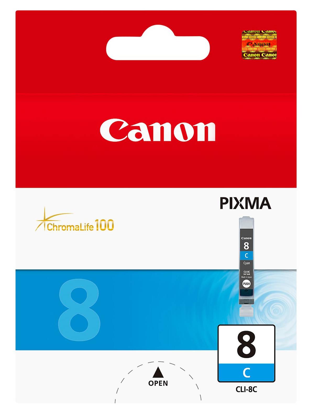 Canon CLI-8C - 13 ml - Cyan - Original - Tintenbehälter - für PIXMA iP3500 - iP4