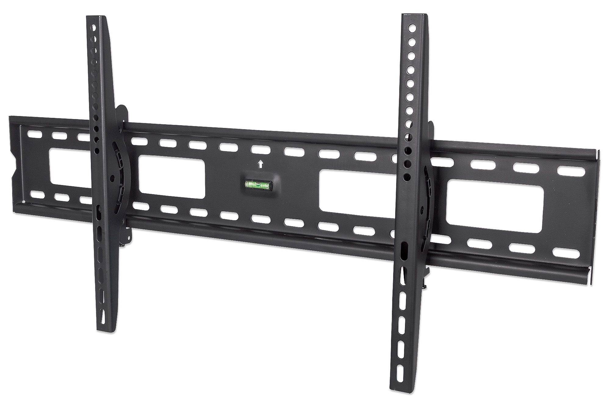 Manhattan 423830 TV-Wandhalterung Integrierte Wasserwaage 94,0 cm (37") - 177,8 cm (70") Neigbar