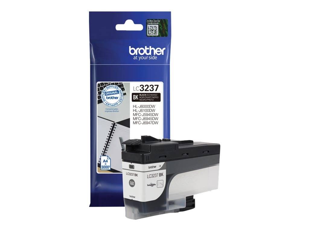 Brother Druckerpatrone LC-3237BK Original Schwarz LC3237BK