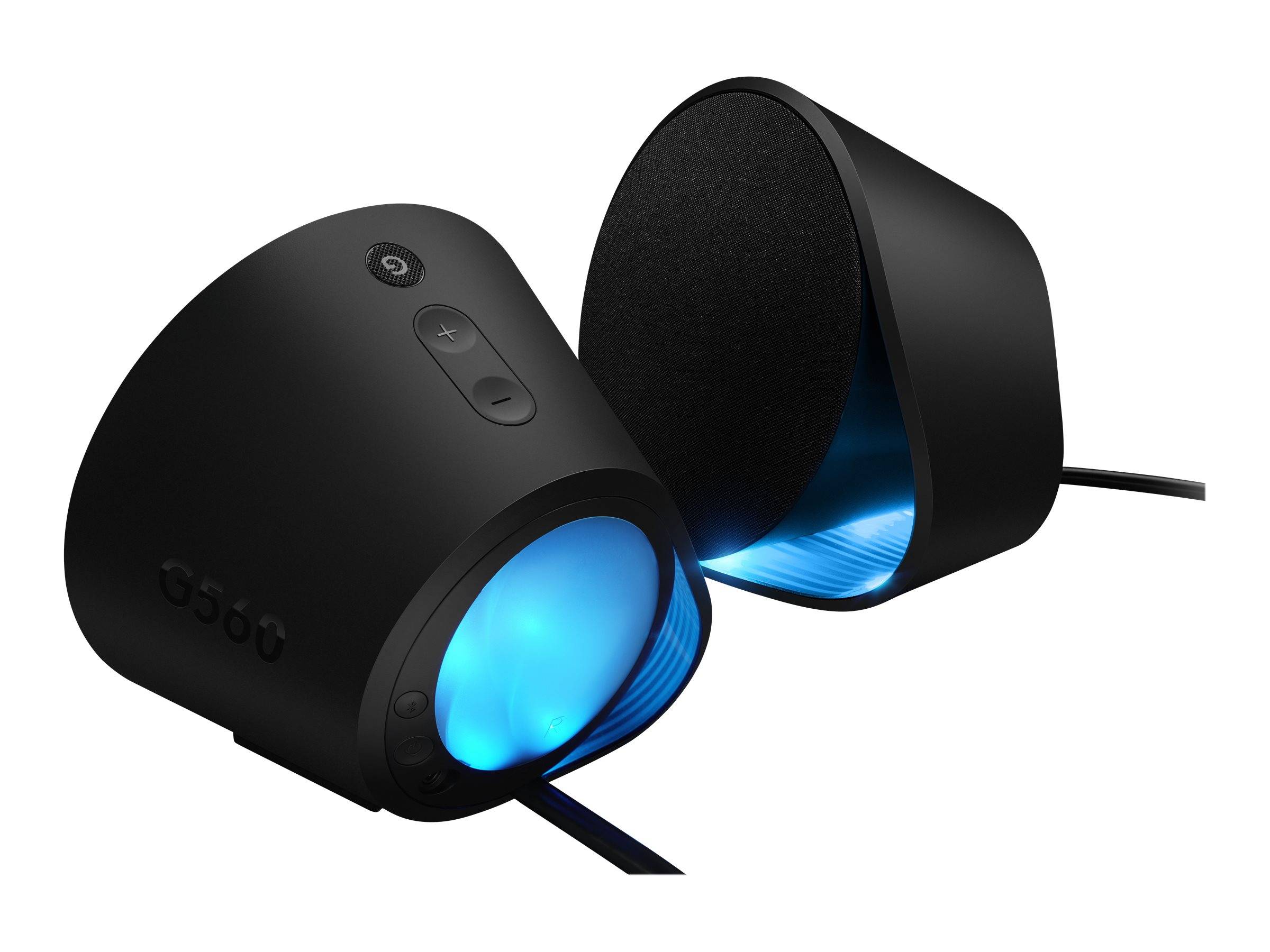 Logitech Gaming G560 LIGHTSYNC 2.1 PC-Lautsprecher Kabelgebunden 120 W Schwarz