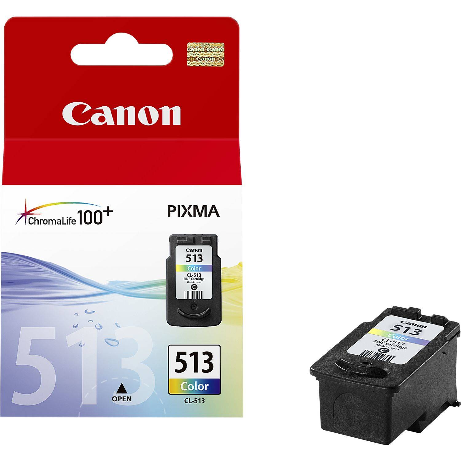 Canon Druckerpatrone CL-513 Original Cyan, Magenta, Gelb 2971B001