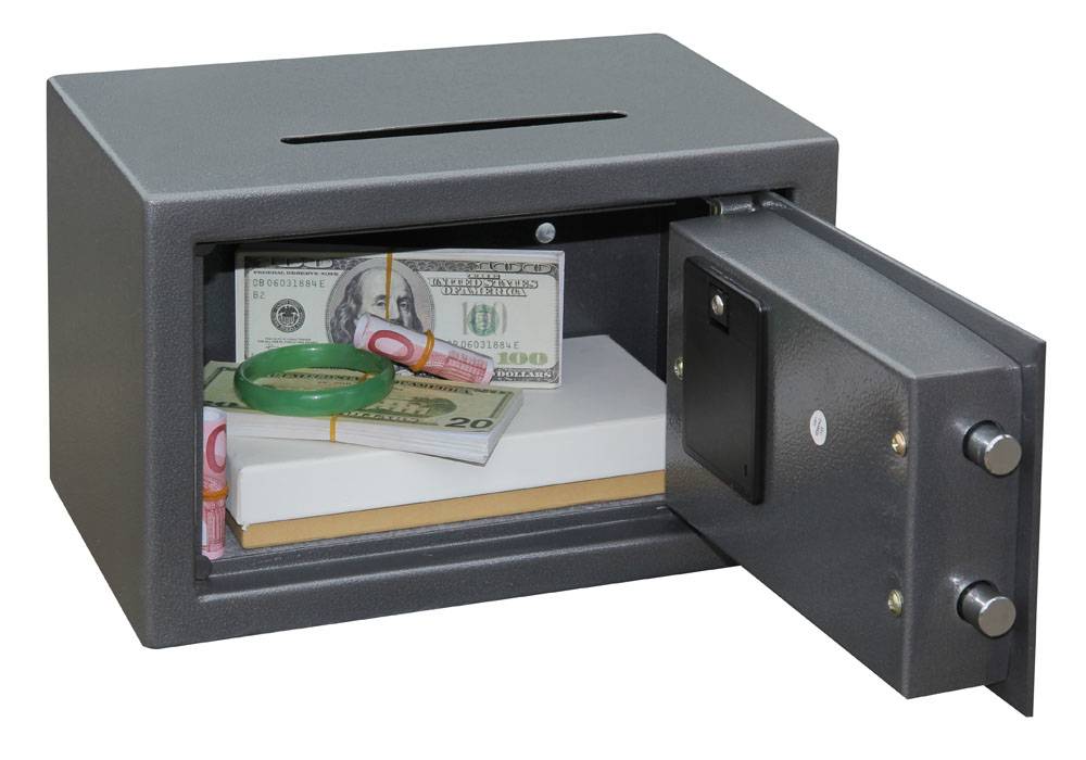 Phoenix SS0801ED VELA DEPOSIT HOME & OFFICE Tresor mit Banknoteneinwurf Zahlenschloss