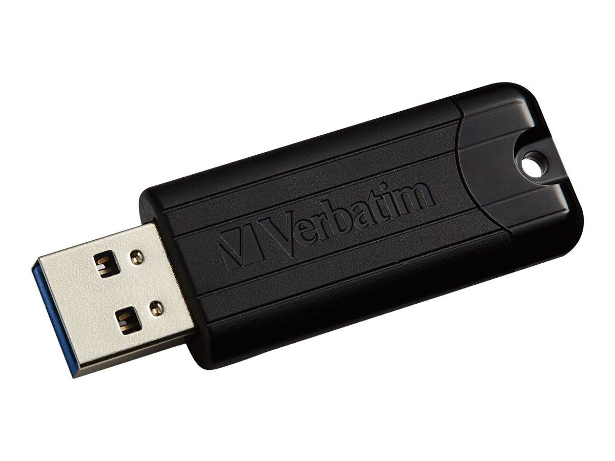 Verbatim Pin Stripe 3.0 USB-Stick 256 GB Schwarz 49320 USB 3.2 Gen 1 (USB 3.0)