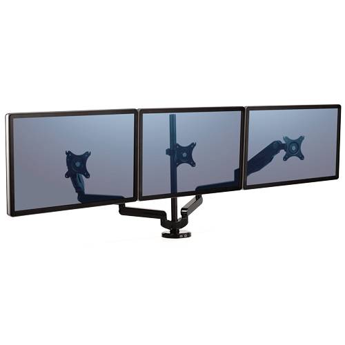 Monitorarm dreifach Platinum Series sw