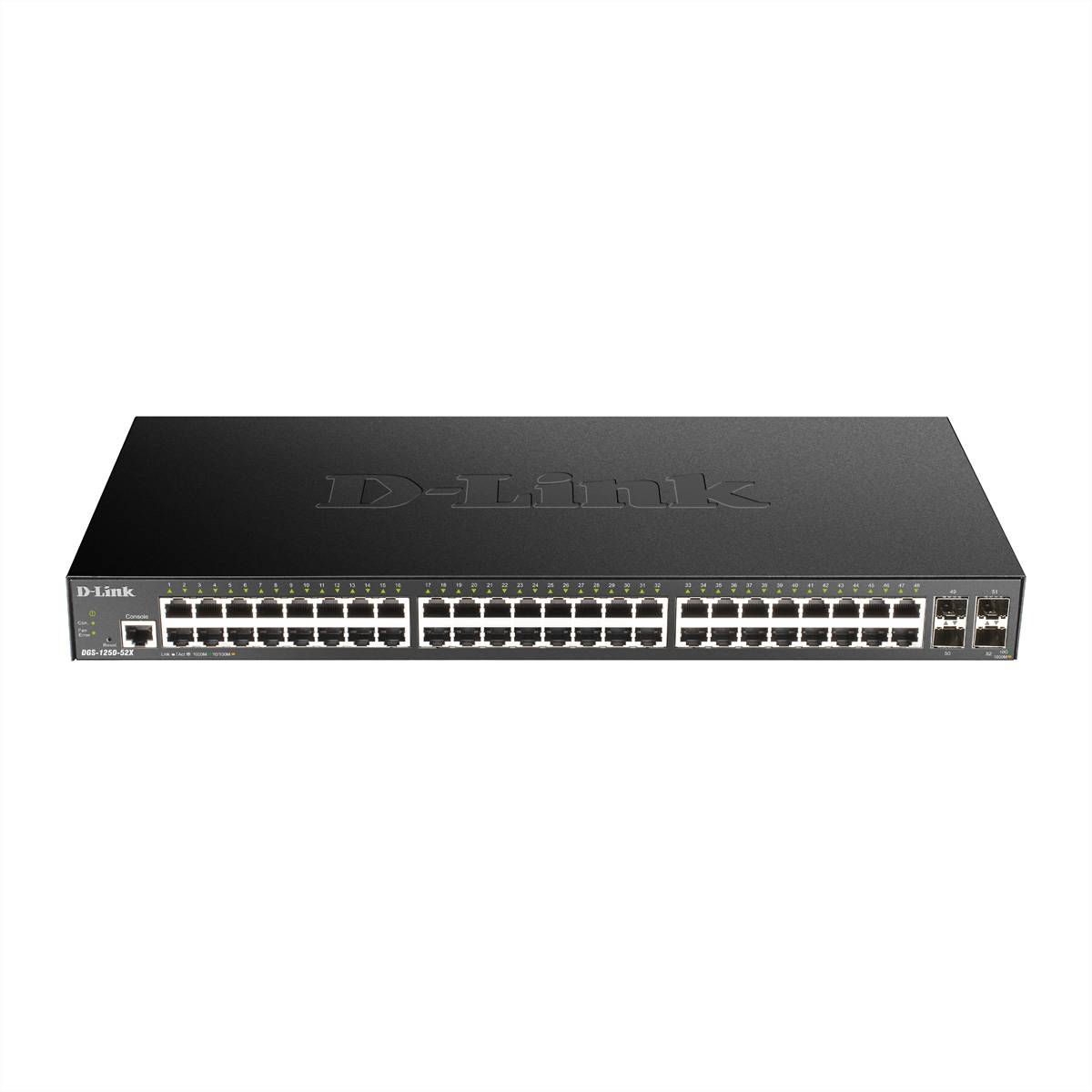 D-Link DGS-1250-52X Netzwerk Switch 52 Port 1 GBit/s