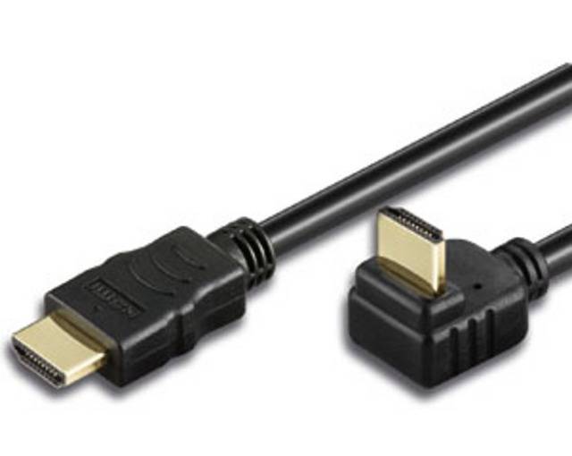 TECHly HDMI Anschlusskabel 5.00 m Schwarz ICOC-HDMI-LE-050