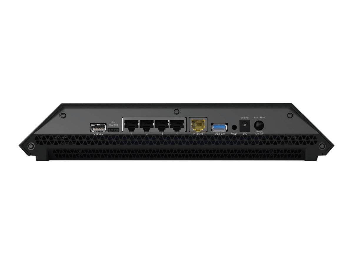 NETGEAR Nighthawk X6 - Wireless Router - 4-Port-Switch