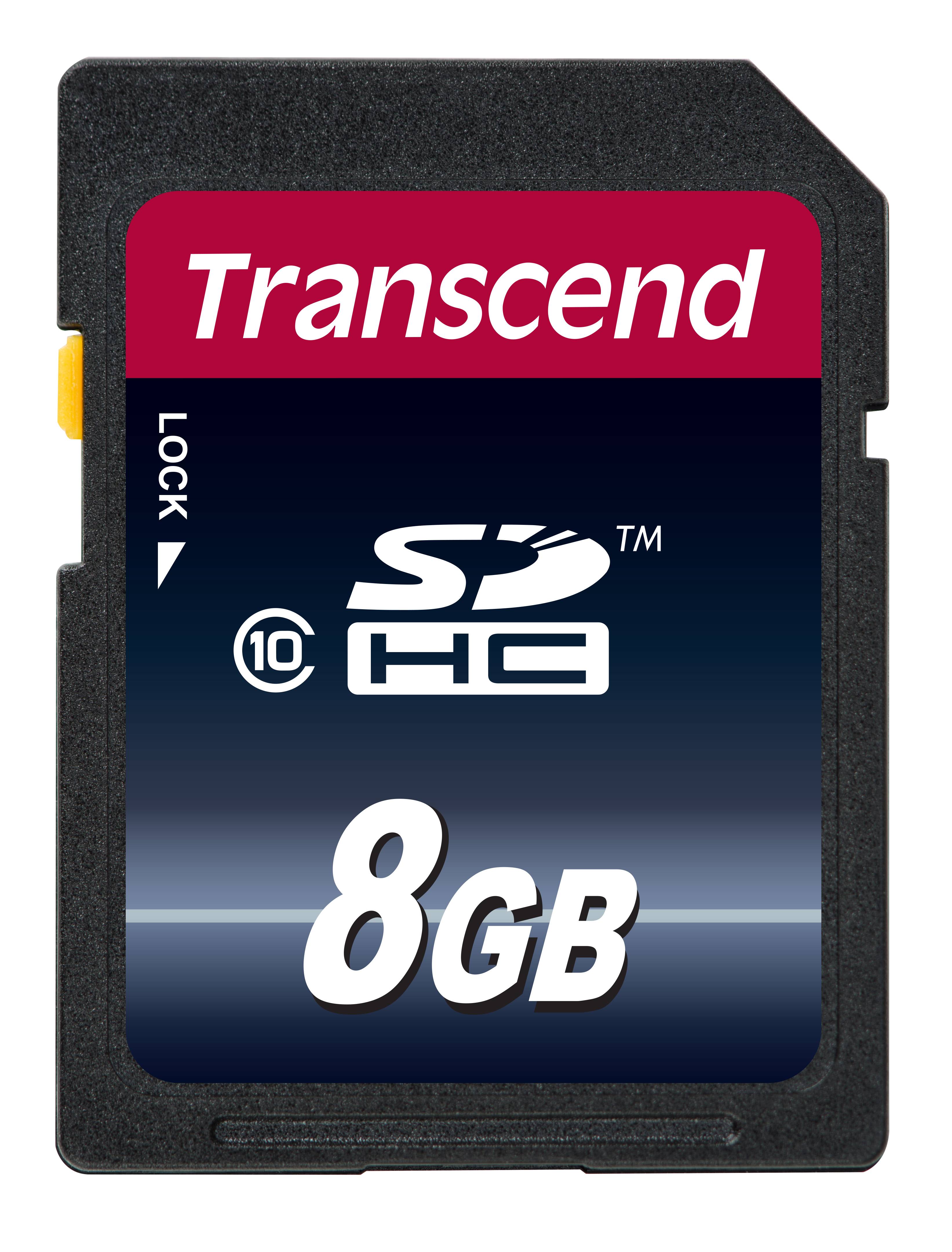 Transcend Premium SDHC-Karte Industrial 8 GB Class 10