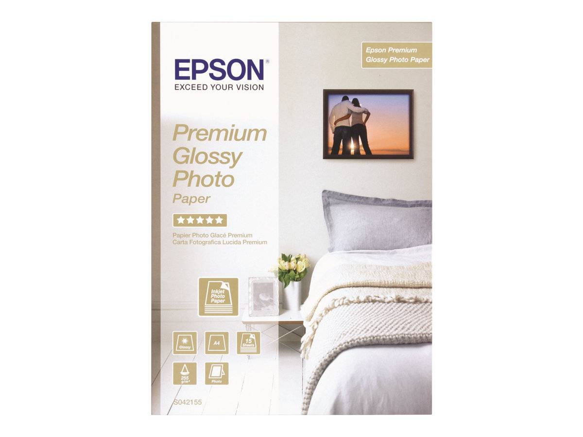 Epson Premium Glossy Photo Paper - Glänzend - A4 (210 x 297 mm)