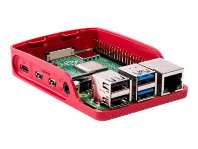 Raspberry Pi - Hülle - ABS-Kunststoff - rot/weiß