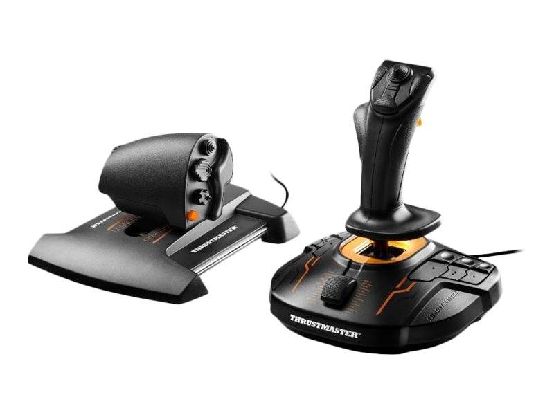 Thrustmaster T16000M FCS HOTAS Joystick USB PC Schwarz inkl. Schieberegler