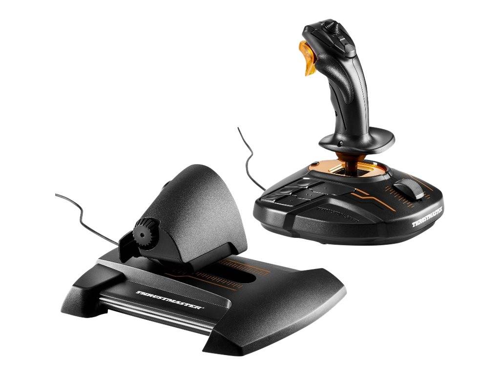 Thrustmaster T16000M FCS HOTAS Joystick USB PC Schwarz inkl. Schieberegler