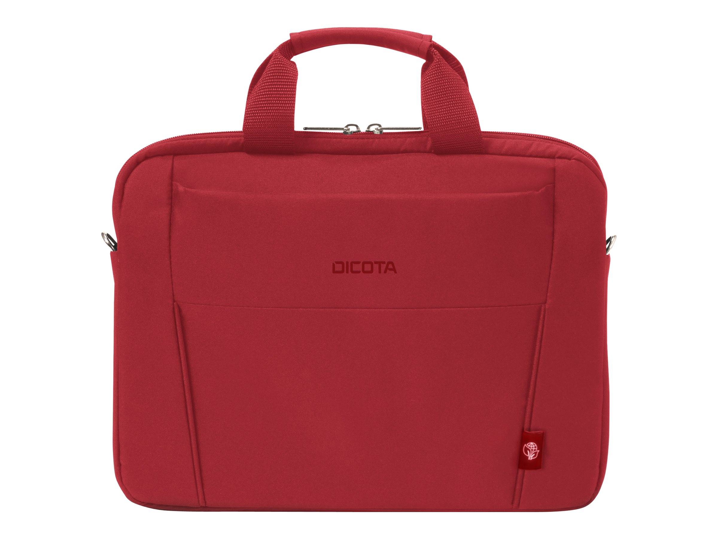 Dicota Notebook Tasche Eco Slim Case BASE Passend für maximal: 35,8 cm (14,1") Rot