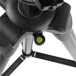 Walimex FW-3970 Dreibeinstativ 1/4 Zoll Arbeitshöhe=68 - 172 cm Schwarz inkl. Tasche
